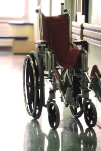 wheelchair in hospital